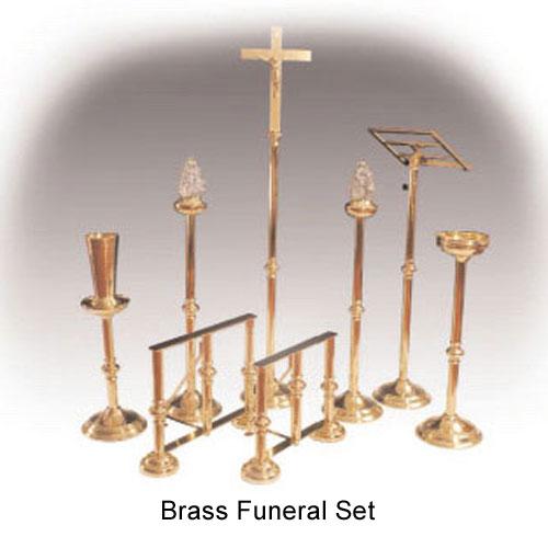 Brass Funeral Set